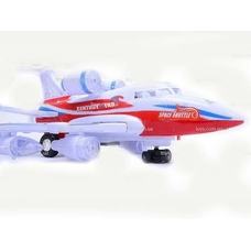 Літак 758 (60шт / 2) батар., Світло., В кор. 39 * 14 * 9,5 см