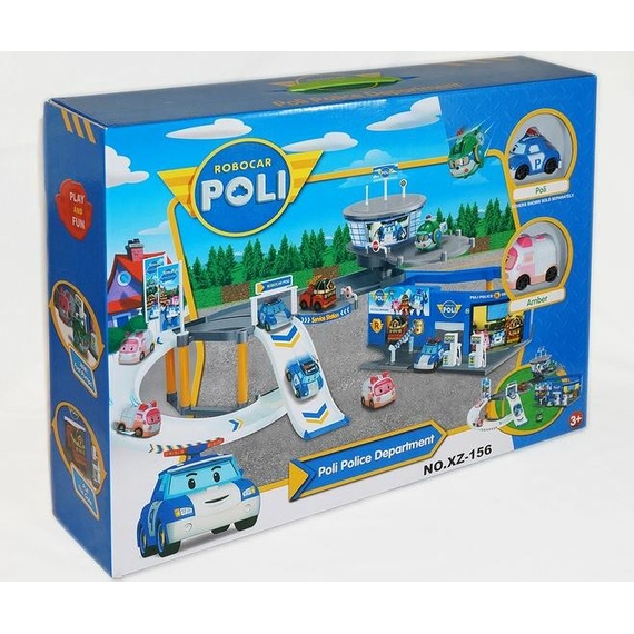 Гараж XZ-156 (18 шт) в коробці 45 * 9,5 * 34 см