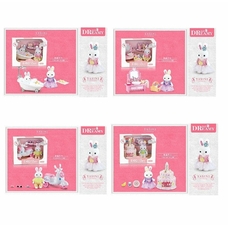 Іграшковий набір з флокс. тваринами арт. 66621-4/5/6/8 (96шт/2) 4 локації, мікс короб