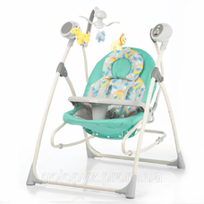 Колискова-качелі CARRELLO Nanny 3в1 CRL-0005 Grey Dino /1/ MOQ