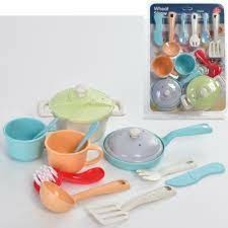 Посуд HG-555 (36шт) каструля, сковорідка, чашки, кухонний набір, бліст