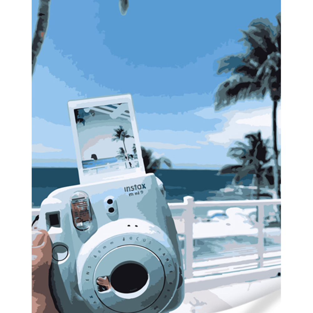 Фото, Відеоогляди картина за номерами strateg преміум спогади про океан розміром 40х50 см (gs867)