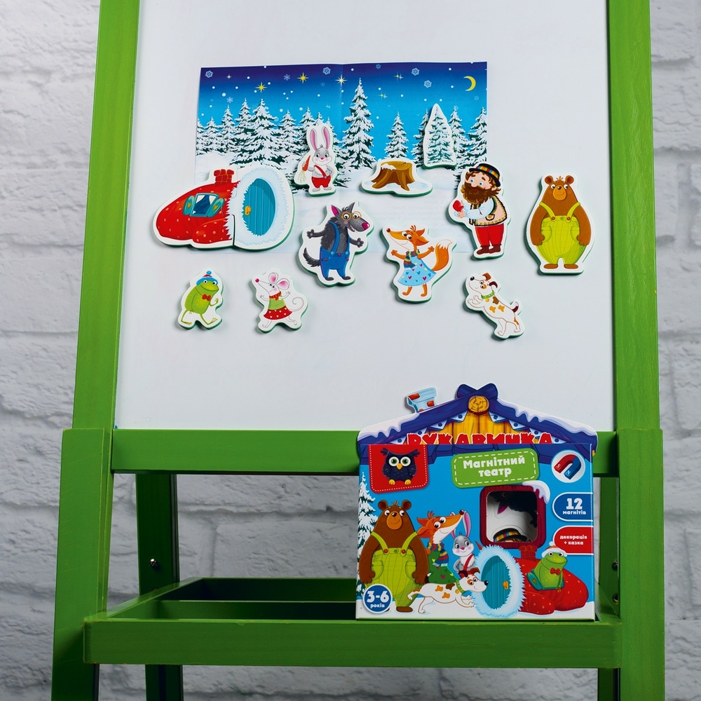 Фото, Відеоогляди магнітний театр "рукавичка" vt3206-28