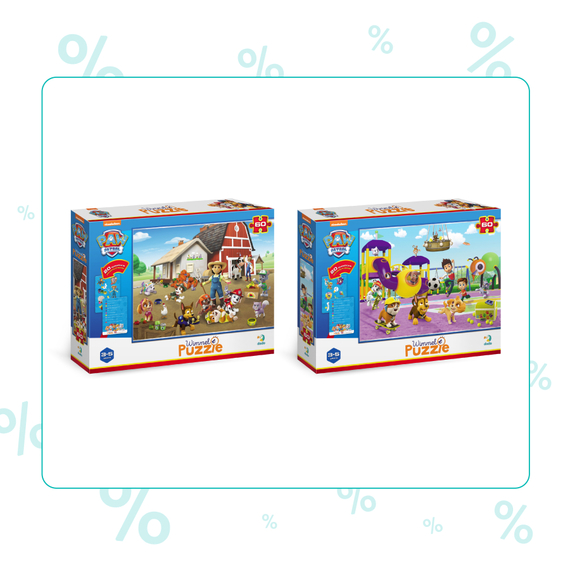 Отзывы  набір віммельпазлів dodo paw patrol