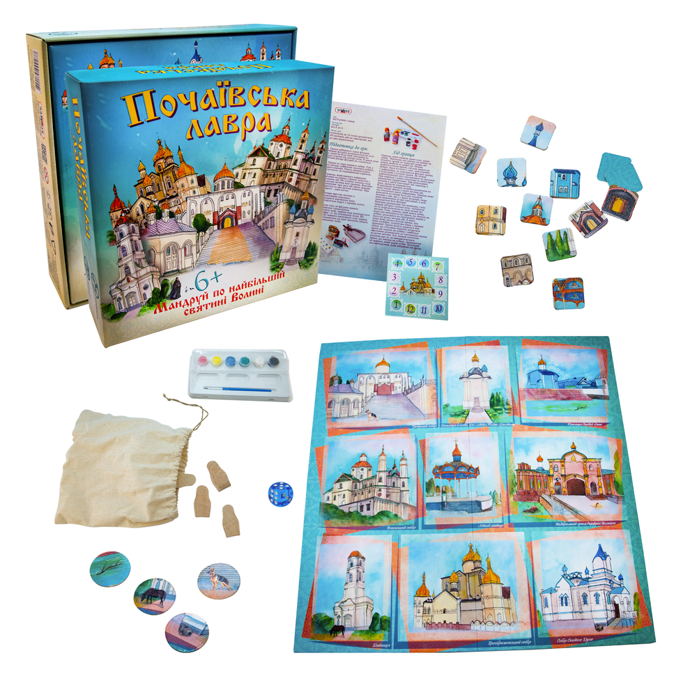 Фото, Видеообзоры настільна гра strateg почаївська лавра українською мовою (30102)