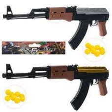 Автомат 799-1 (36шт) 55см на пульках в кульку