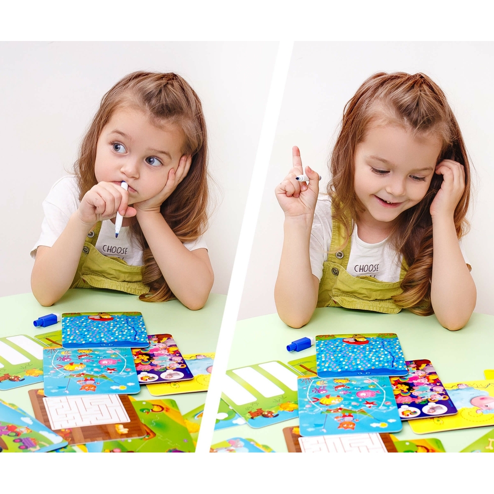 Фото, Видеообзоры гра настільна «пиши та витирай. ферма» vt5010-19