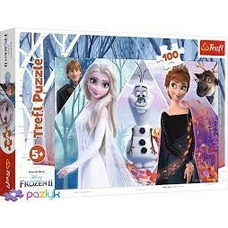 Пазли 16418 Зачарована країна/Крижане серце 100ел.
