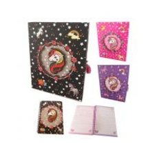 Блокнот дитячий BJ-1714 11*17.7см, 60арк, на ключику, в коробці 117860