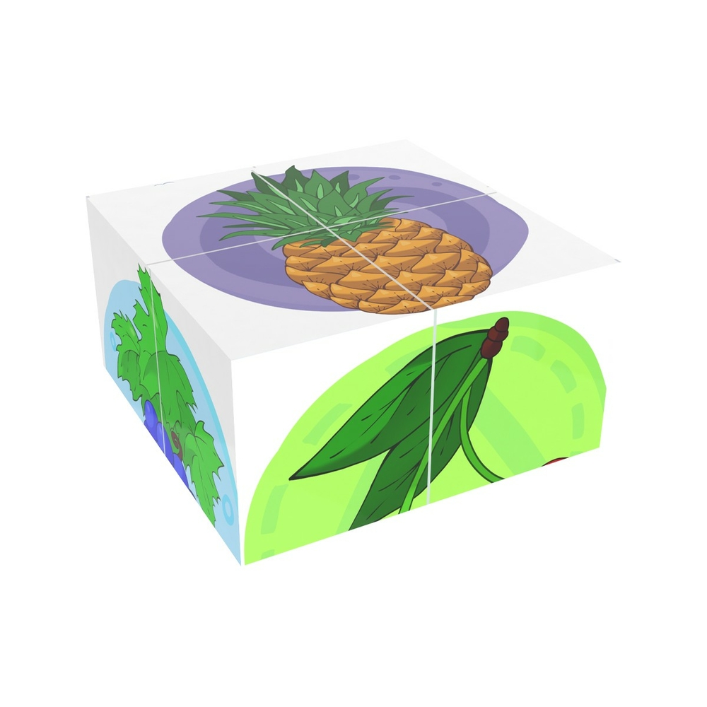 Фото, Відеоогляди іграшка кубики "фрукти технок", арт.1332