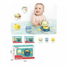 Гра для ванни 688-43 (72) заводний механізм, гумова фігурка, яка бризкає водичкою, в коробці