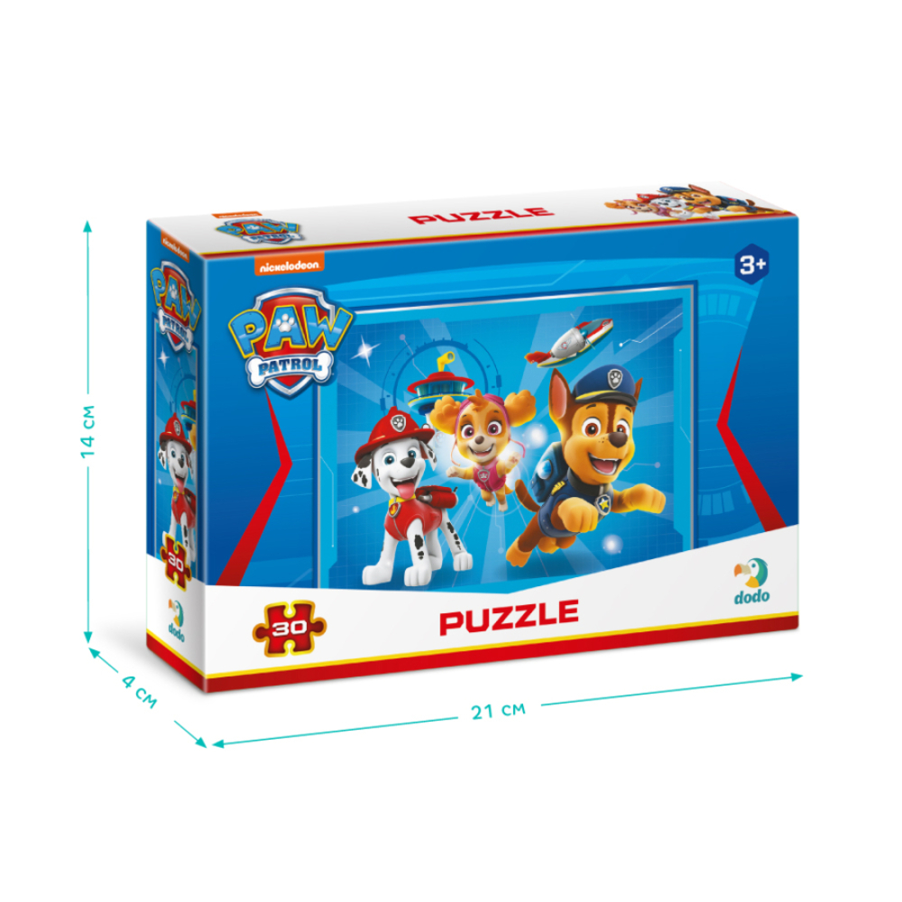 Фото, Відеоогляди пазл dodo paw patrol гонщик, скай та маршал