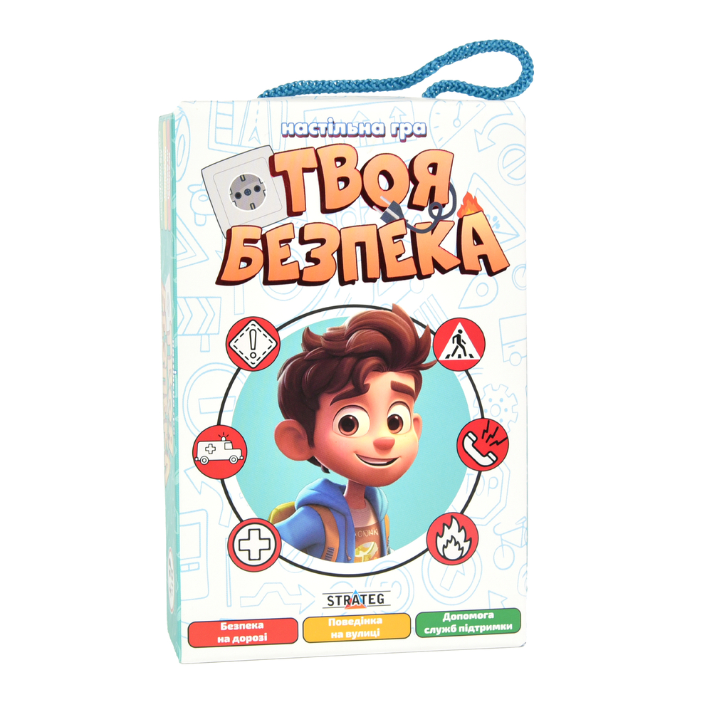 Фото, Видеообзоры настільна гра strateg твоя безпека карткова українською мовою (30113)