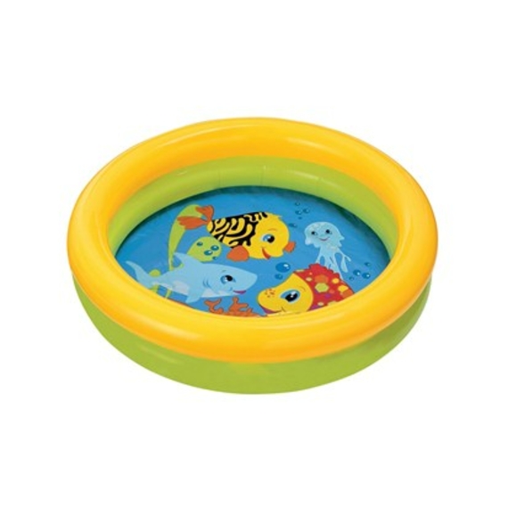 Басейн 59409 (36шт) Круг, детский, мини, цыплёнок, 61-15см