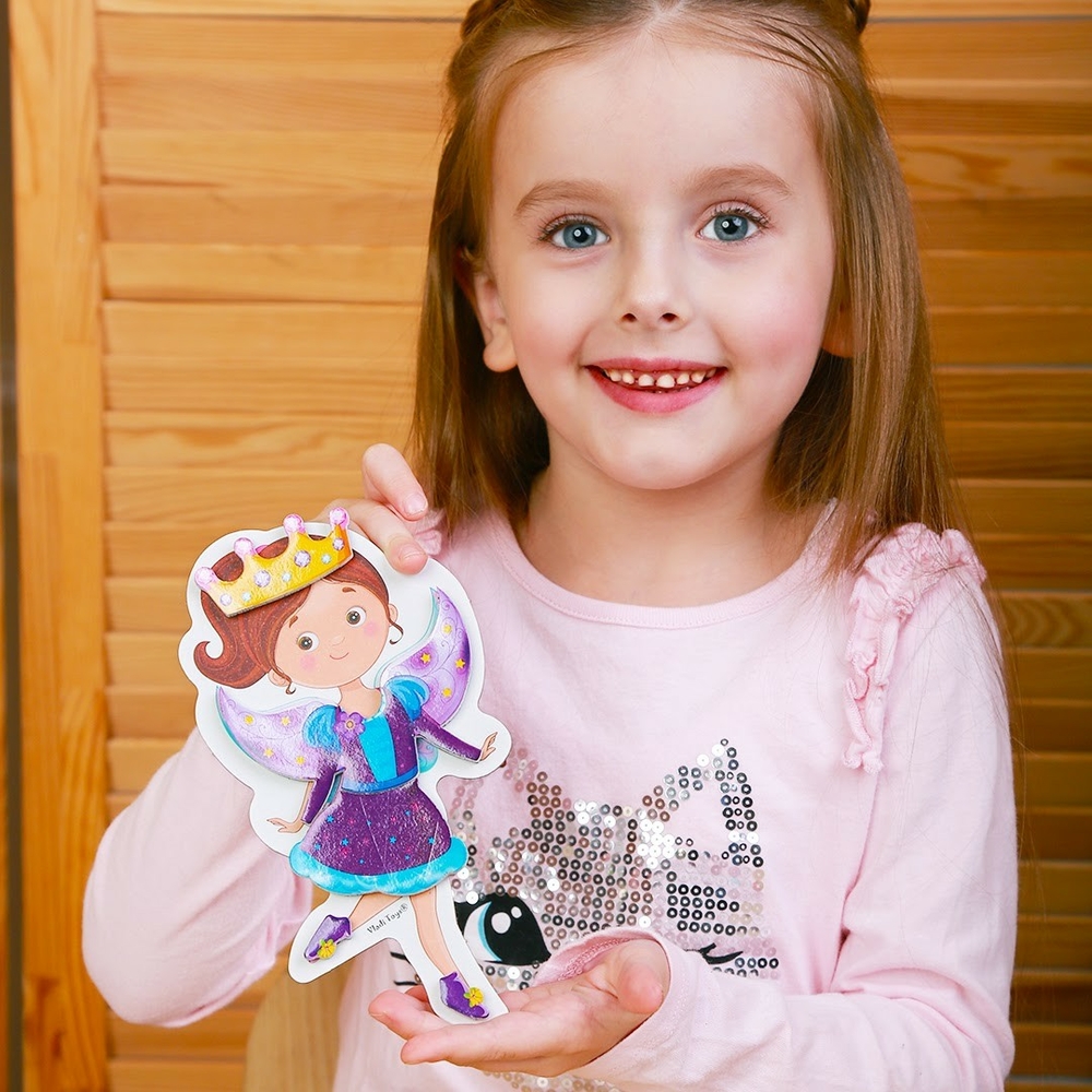 Фото, Видеообзоры гра магнітна одягалка «фея» в папці vladi toys vt3204-28