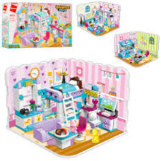 Конструктор Qman 4801 (32шт) 3в1кімната меблі 194дет в кор 32*19*5см Конструктор Qman 4801 (32шт) 3в1кімната меблі 194дет в кор 32*19*5см