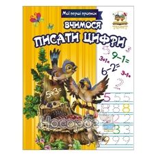 Вчимось писати цифри. Мої перші прописи(Талант)