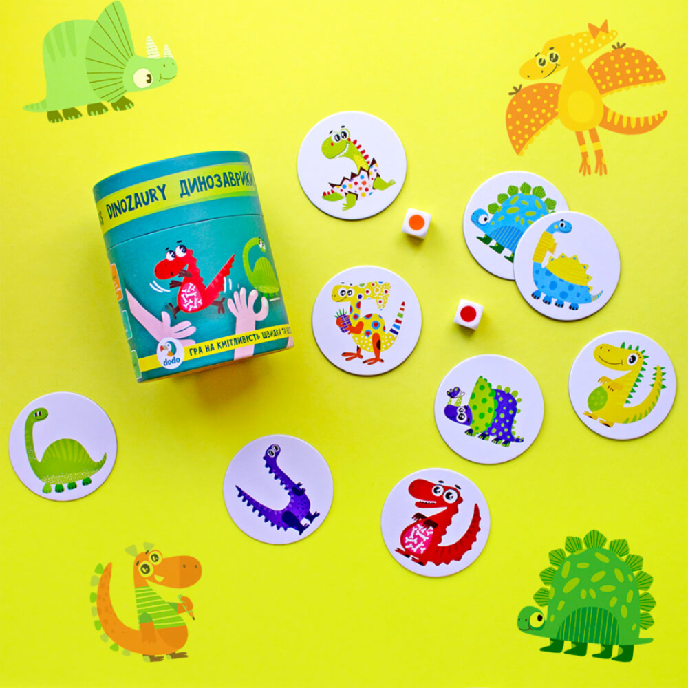 Фото, Видеообзоры настільна гра dodo динозаври