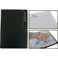 Блокнот 21*14,5см, 148 арк., кліт., Leader 118600 А5-10