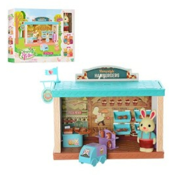 Будинок 60231-2 (30шт) фигурка 9см, мебель, 2вида, в кор-ке, 28-23-5см