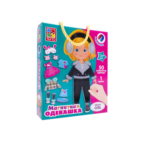 Магнітна лялька одягалка VT 3702-23