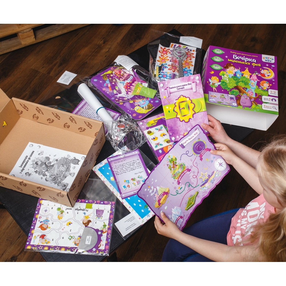 Фото, Відеоогляди квест ігра «вечірка маленьких фей» vladi toys vt6010-04