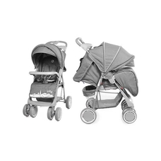Коляска прогулочная BABYCARE City BC-5201 Grey в льне /1/