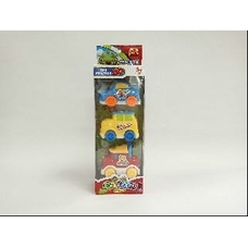 Машинки кольорові набір 3 шт 1308S