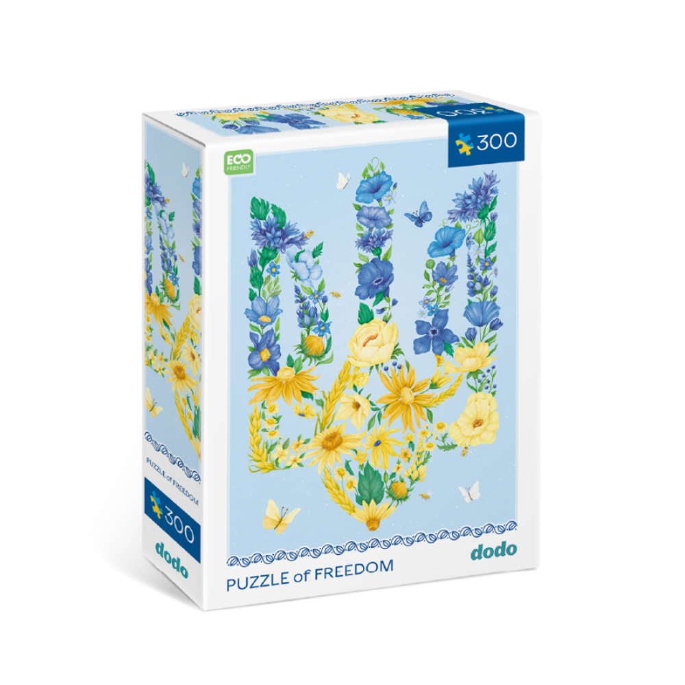 Фото, Видеообзоры пазл dodo квітучий тризуб