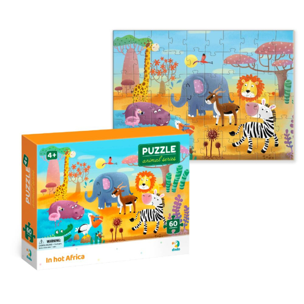 Фото, Відеоогляди пазл dodo спекотна африка