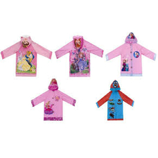 Дождевик 808B (100шт) 5 видів, мультигеро, з капюшоном, 2 размера (L, XL)