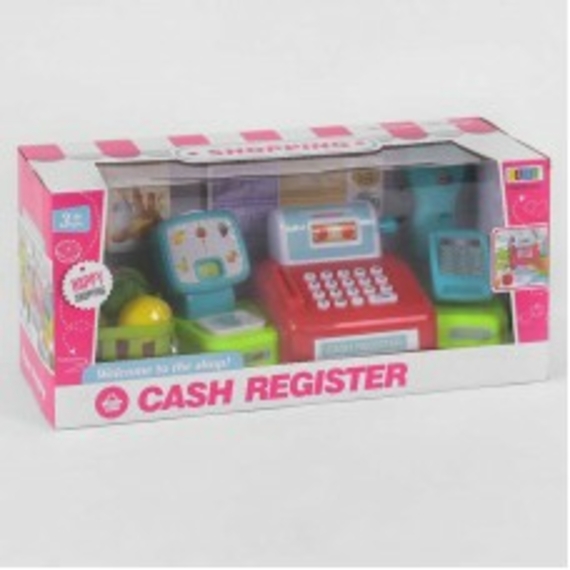 Касовий апарат 8352 (18/2) звук, каса, сканер, продукти, кошик, ваги, термінал, у кор