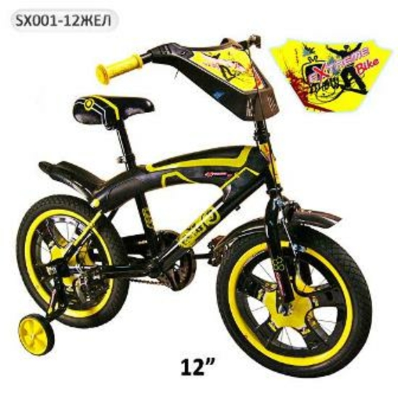 Велосипед 2-х коліс 12'' SX-001-12 