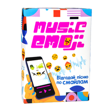 Настільна гра Strateg Music emoji українською мовою 30249 Настільна гра Strateg Music emoji українською мовою 30249