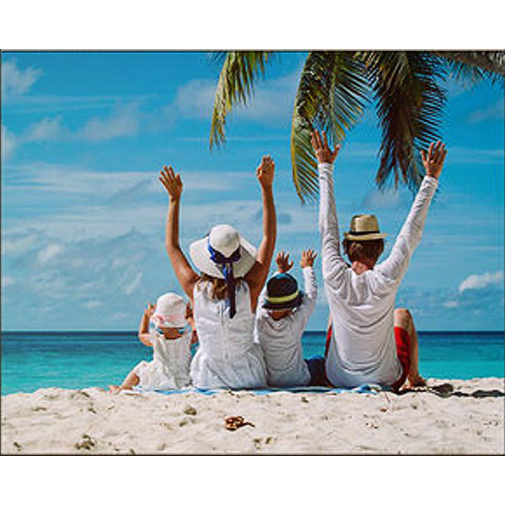 Фото, Відеоогляди алмазна мозаїка strateg преміум сімейний відпочинок розміром 30х40 см (heg86869)