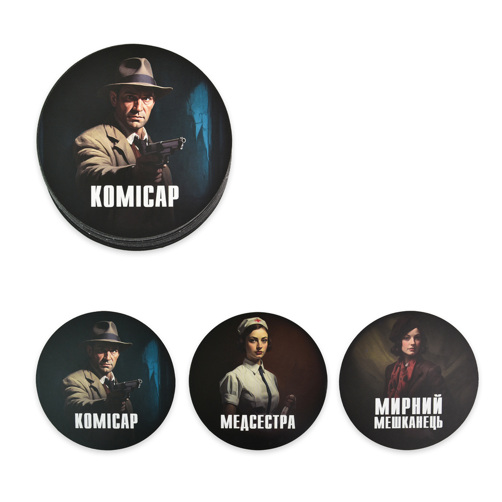 Фото, Видеообзоры настільна гра strateg  мафія українською мовою (30698)