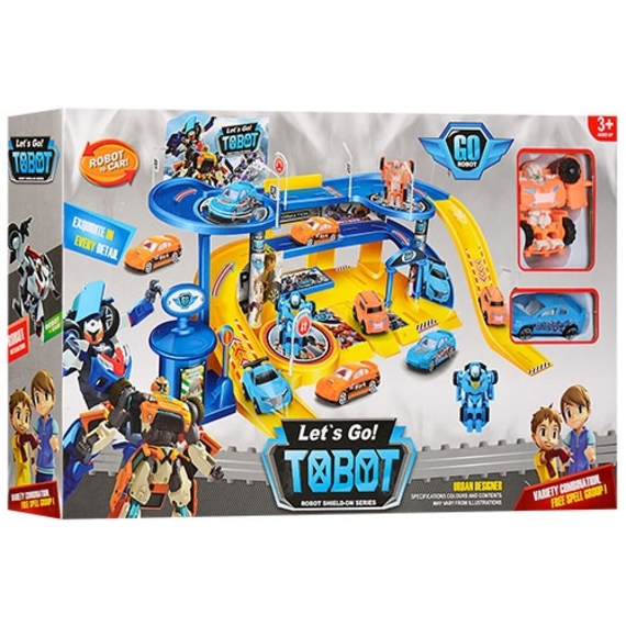 Гараж 8612 Tobot з машинками