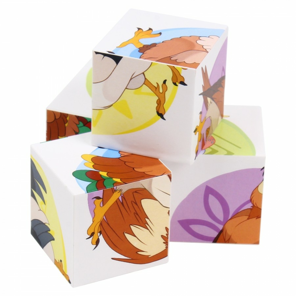 Фото, Видеообзоры іграшка кубики "птахи технок", арт.1875