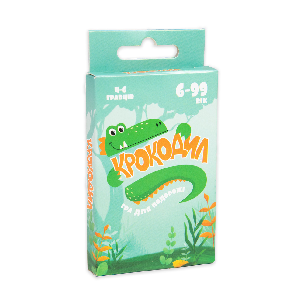 Фото, Відеоогляди настільна гра strateg крокодил - дорожня версія розважальна українською мовою (30786)