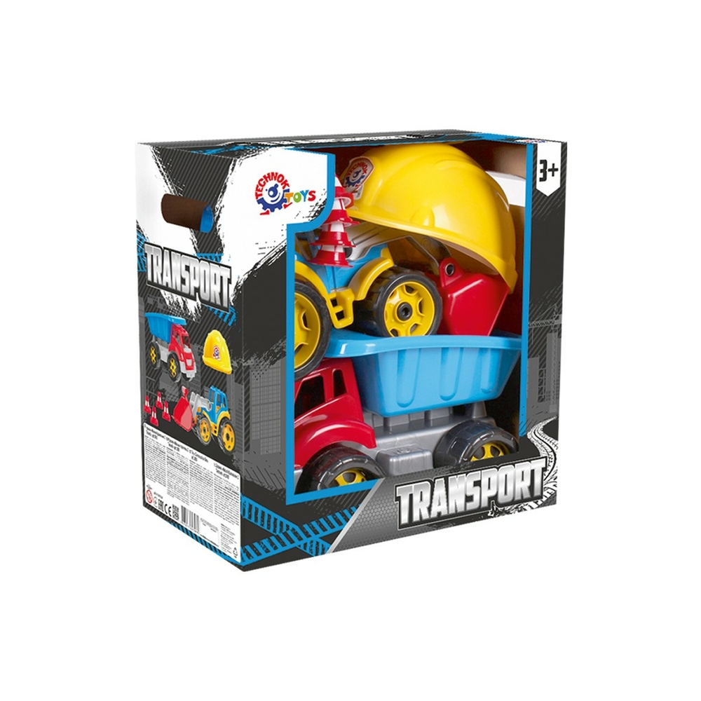 Фото, Відеоогляди іграшка "малюк-будівельник 2 технок", арт.3985