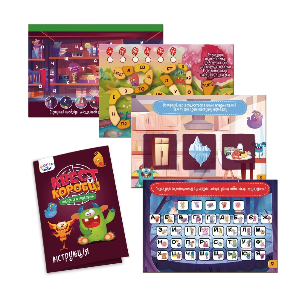 Фото, Видеообзоры гра настільна vladi toys розважальна. квест у коробці монстри vt5902-02