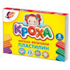 Пластилін м'який 8 Джамбі (КТ 230602)