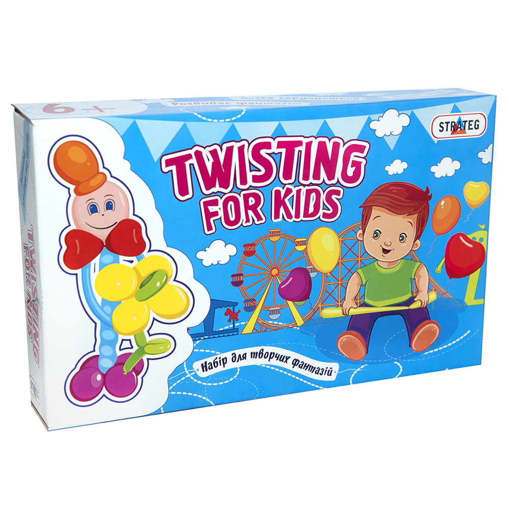 Фото, Видеообзоры набір для творчості strateg twisting for kids українською мовою (314)