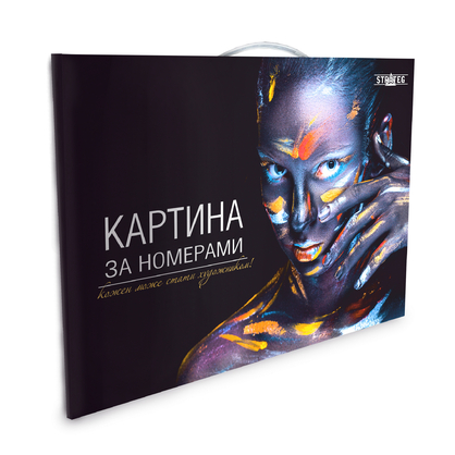 Фото, Видеообзоры подарункова упаковка для картини дівчина 40х50 см va-10003