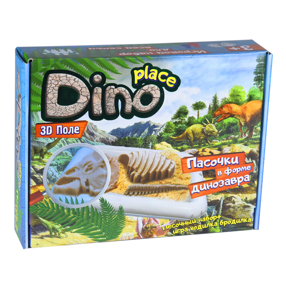 Фото, Видеообзоры набір для творчості dino place російською мовою (51202)
