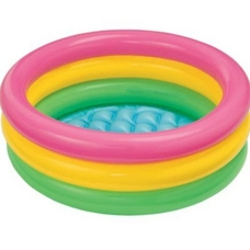 Басейн 57402 (12шт.) дитячий 3 кільця 61-22см 34л. 0,425кг Басейн 57402 (12шт.) дитячий 3 кільця 61-22см 34л. 0,425кг
