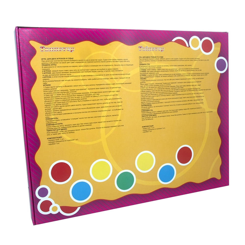 Фото, Відеоогляди розважальна гра твістер strateg super twipster українською мовою (11386)