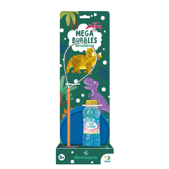 Отзывы  мильні бульбашки dodo mega bubbles динозаври 450 мл