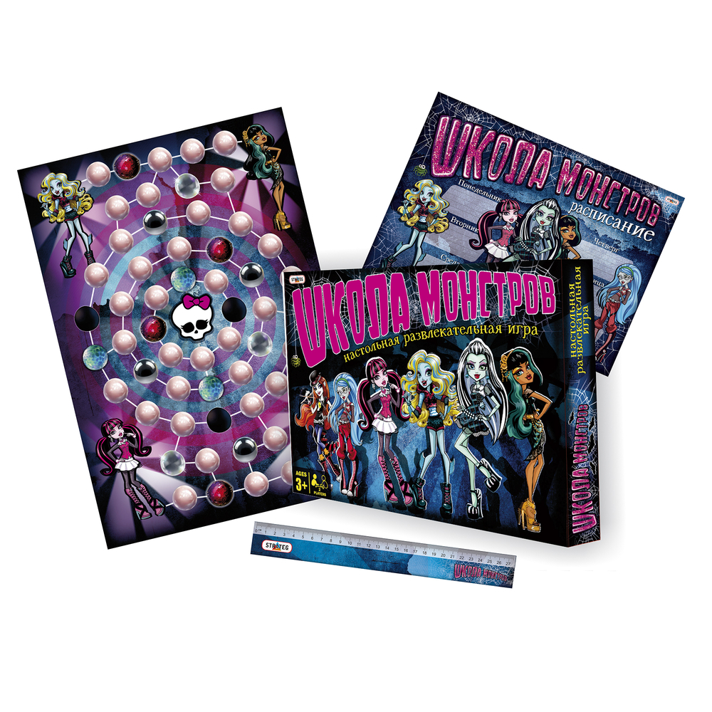 Фото, Видеообзоры гра strateg школа монстрів російською мовою (61001)