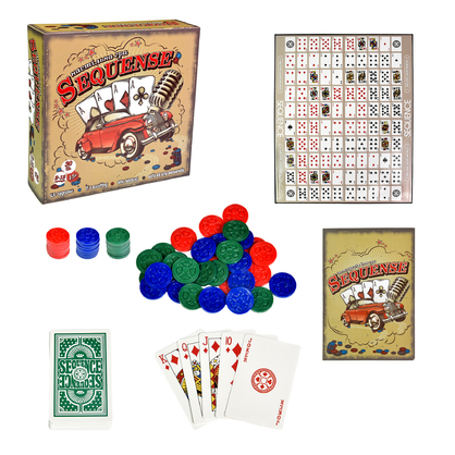 Фото, Видеообзоры настільна гра strateg sequense сіквенс карткова українською мовою (30361)